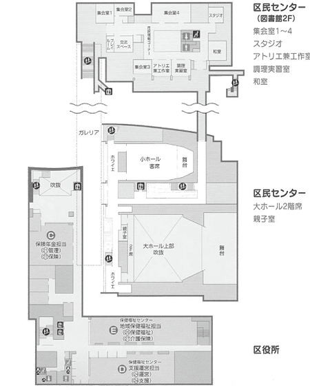 2f平面図